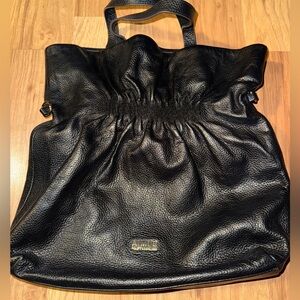 Aimee Kestenberg Black Leather Tote